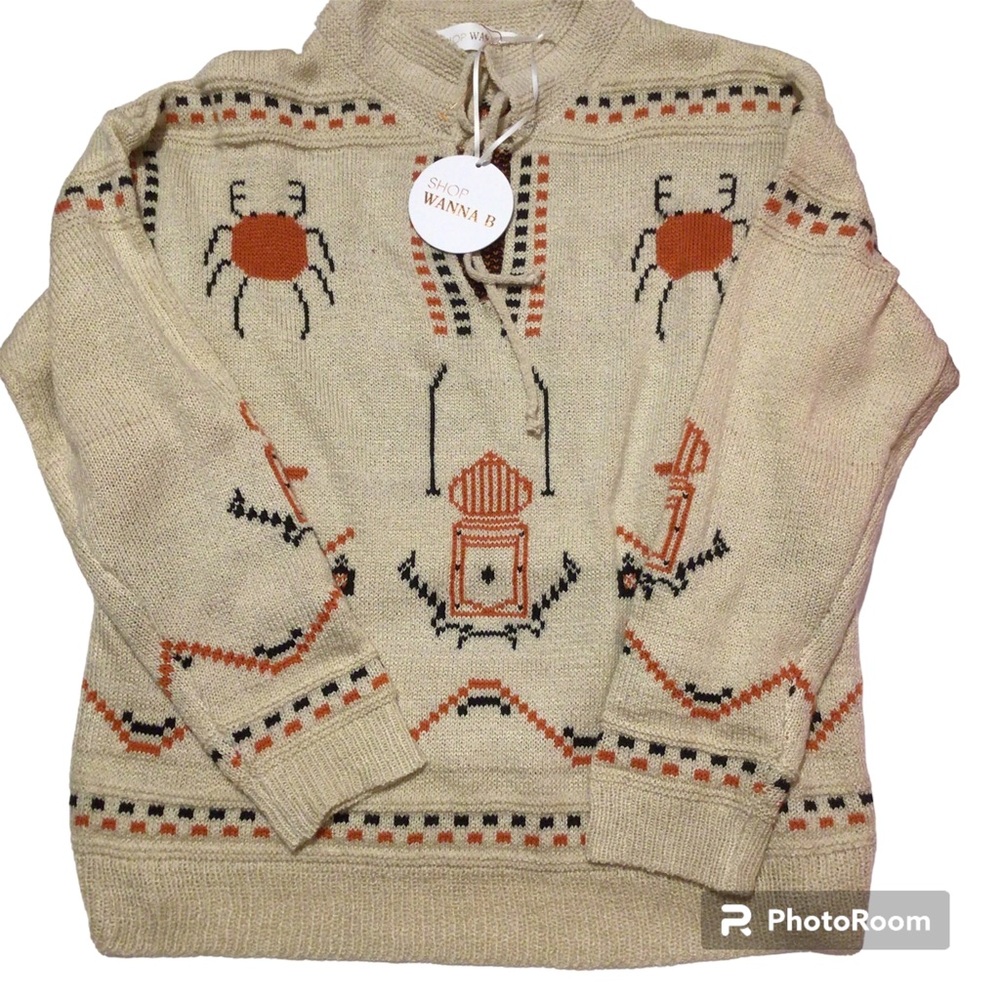 Wanna B Halloween Inspired Sweater Size S